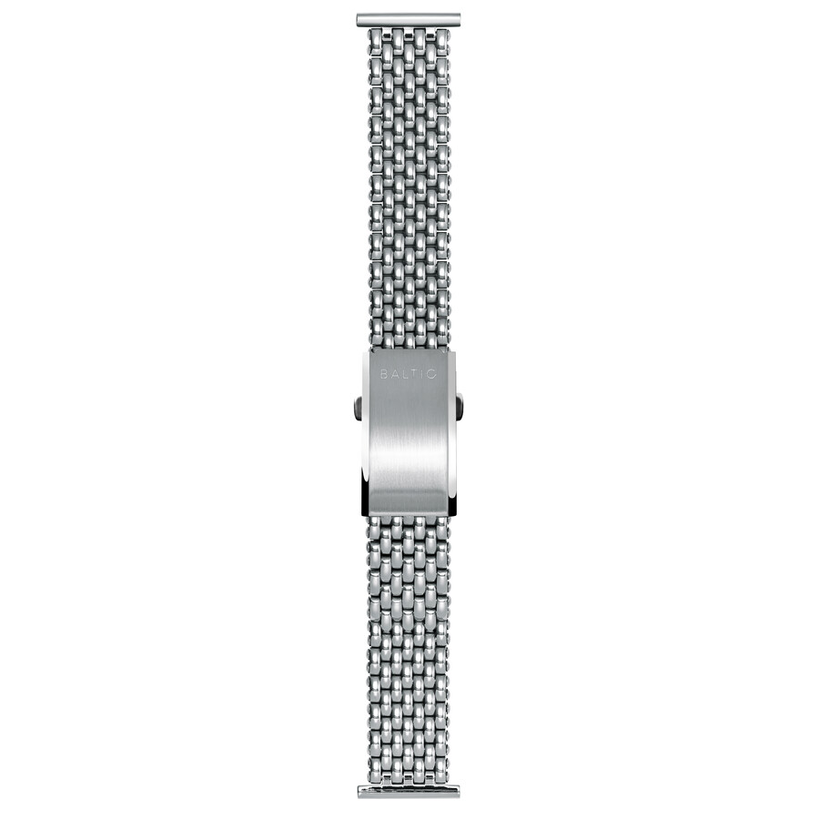 bracciale dritto con perle di riso - baltic watches