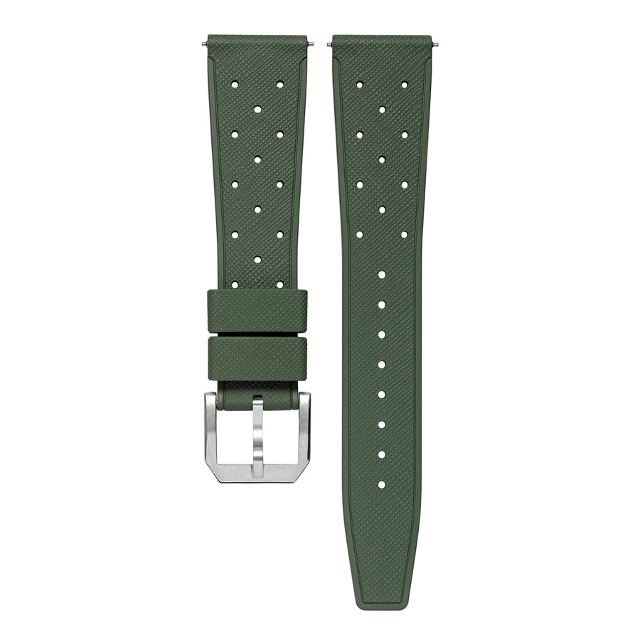 cinturino classico in gomma verde - orologi baltici