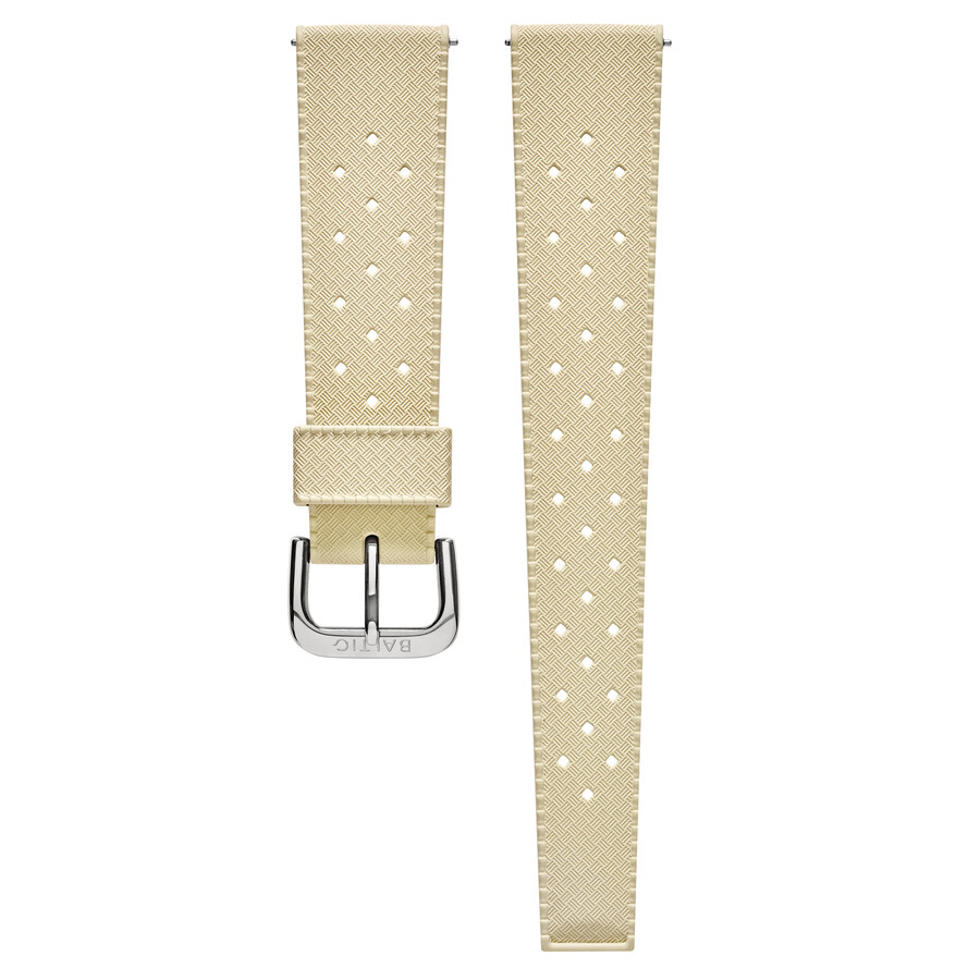 cinturino in gomma fkm beige - orologi baltici