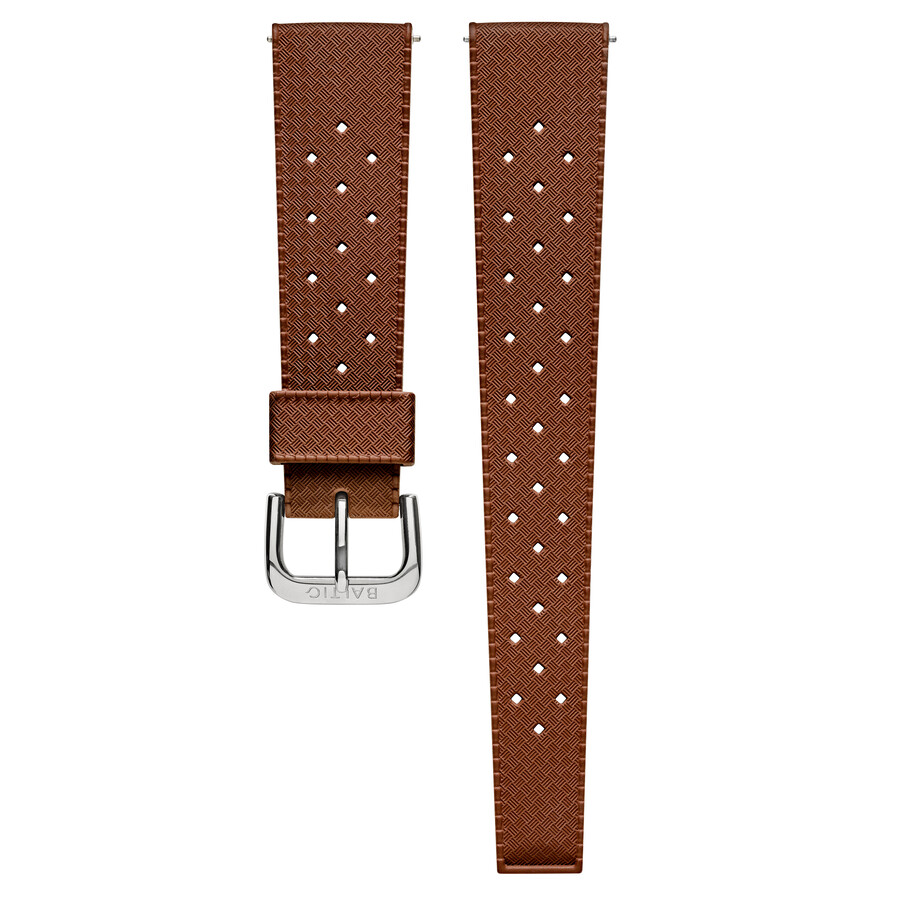 cinturino in gomma fkm marrone - orologi baltici