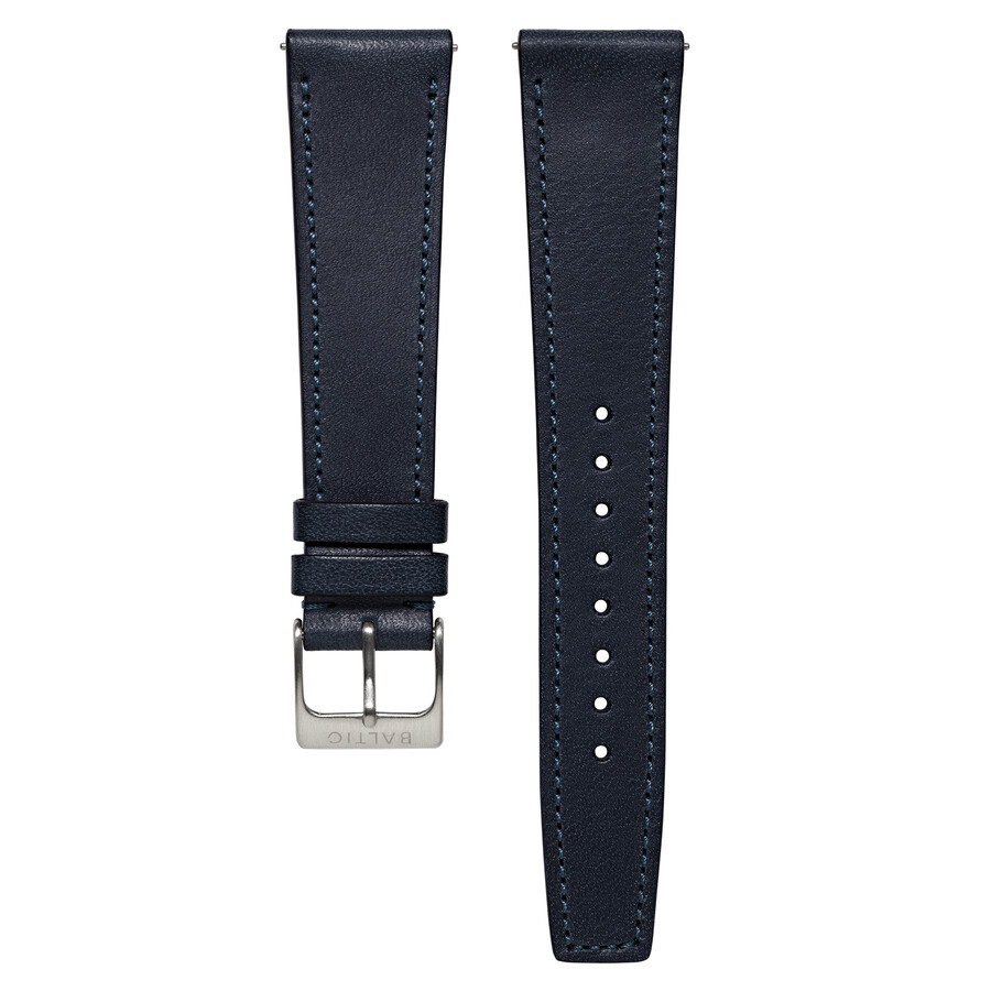 cinturino cucito blu navy - orologi baltici