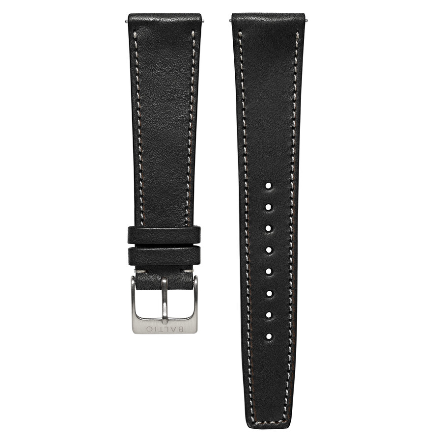 cinturino cucito nero - orologi baltici