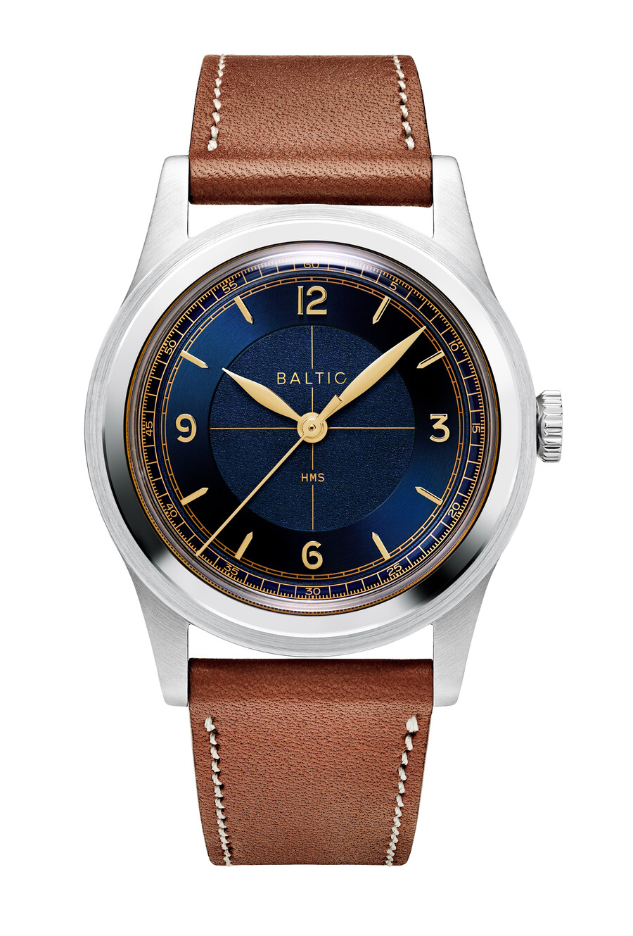 hms 003 blue gilt - orologi baltici