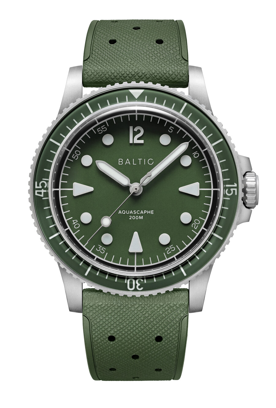 aquascaphe mk2 green - orologi baltici