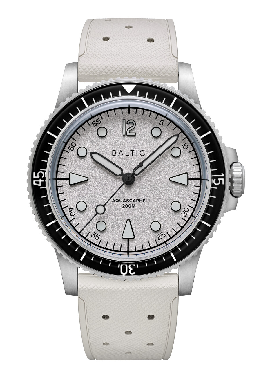 aquascaphe mk2 warm silver - orologi baltici