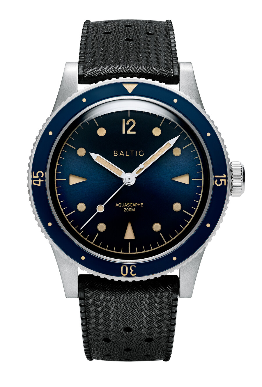 aquascaphe classic blue gilt - orologi baltici