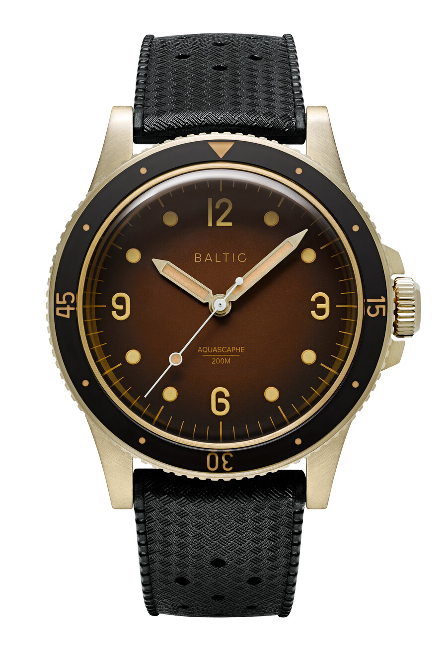 aquascaphe bronzo marrone - orologi baltici