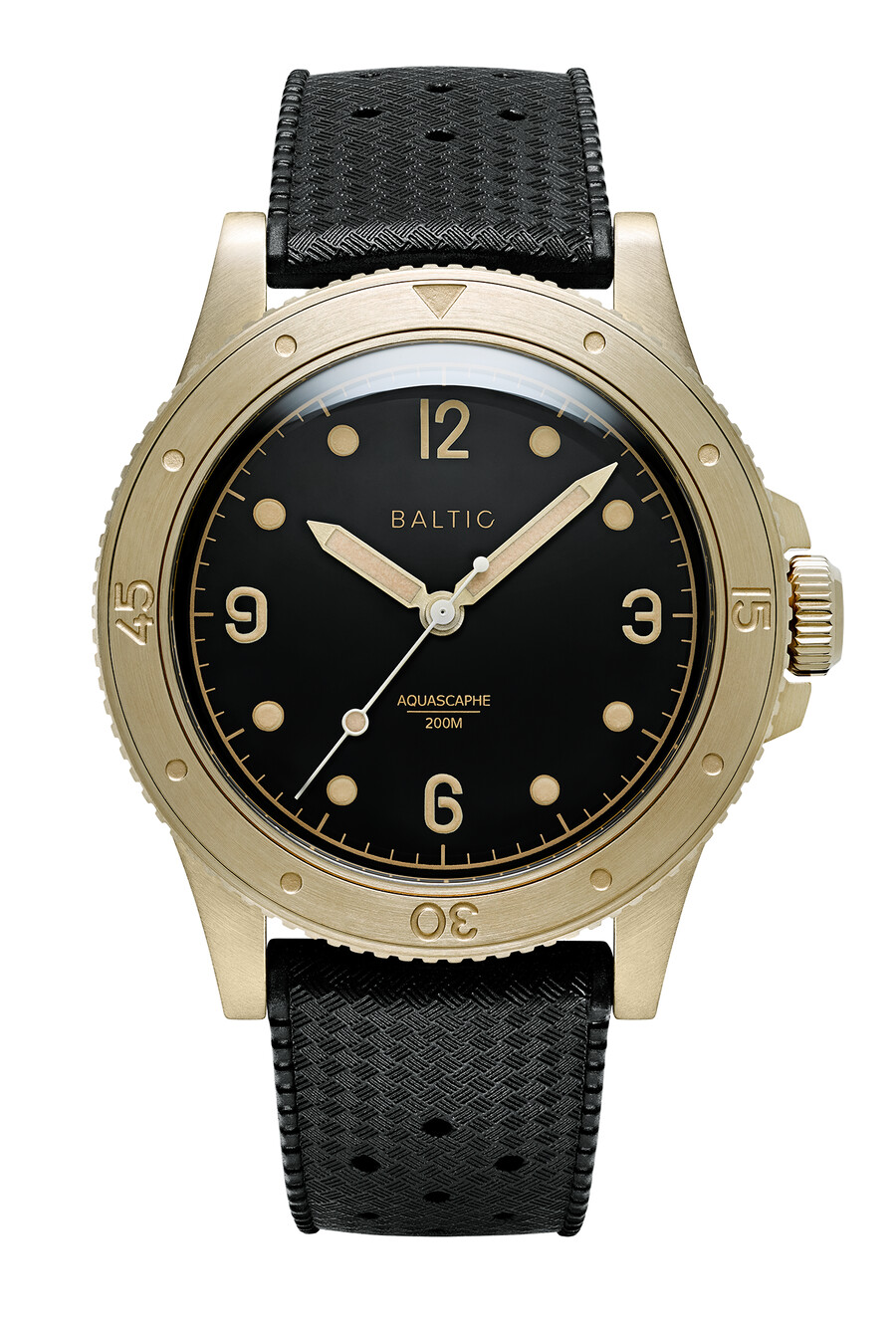 aquascaphe bronzo nero - orologi baltici