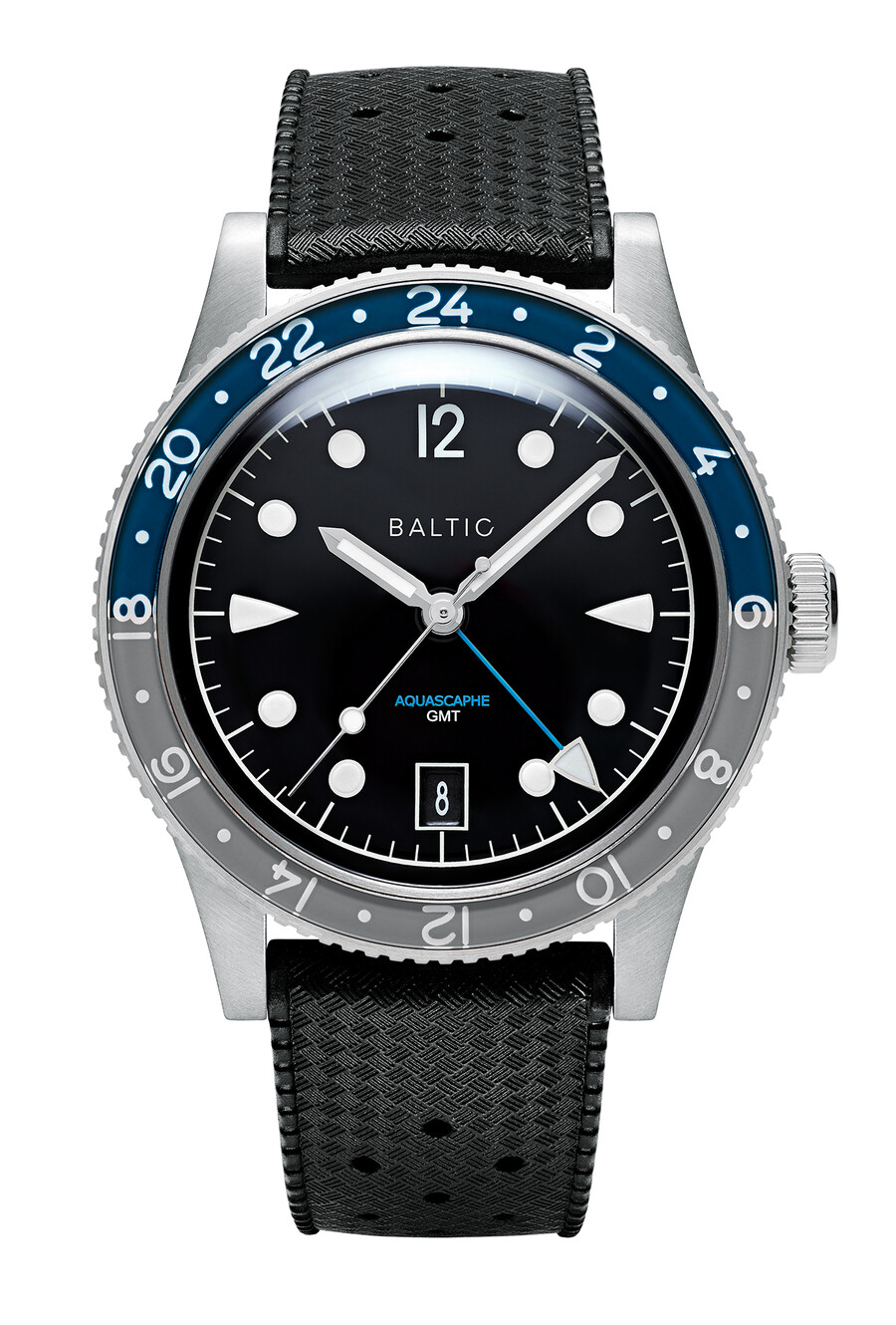 aquascaphe gmt grigio - orologi baltici