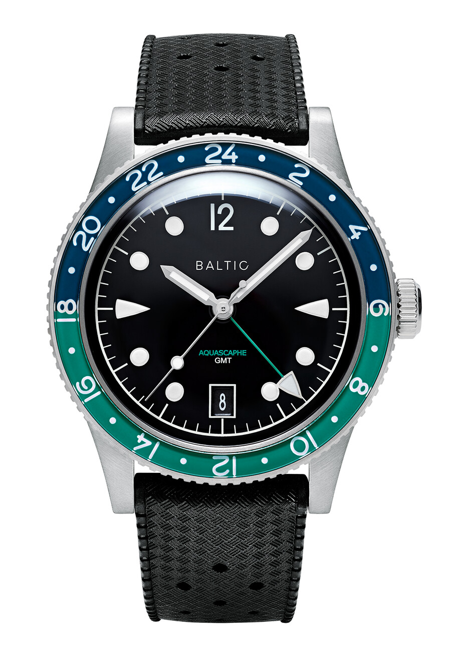 aquascaphe gmt green - orologi baltici
