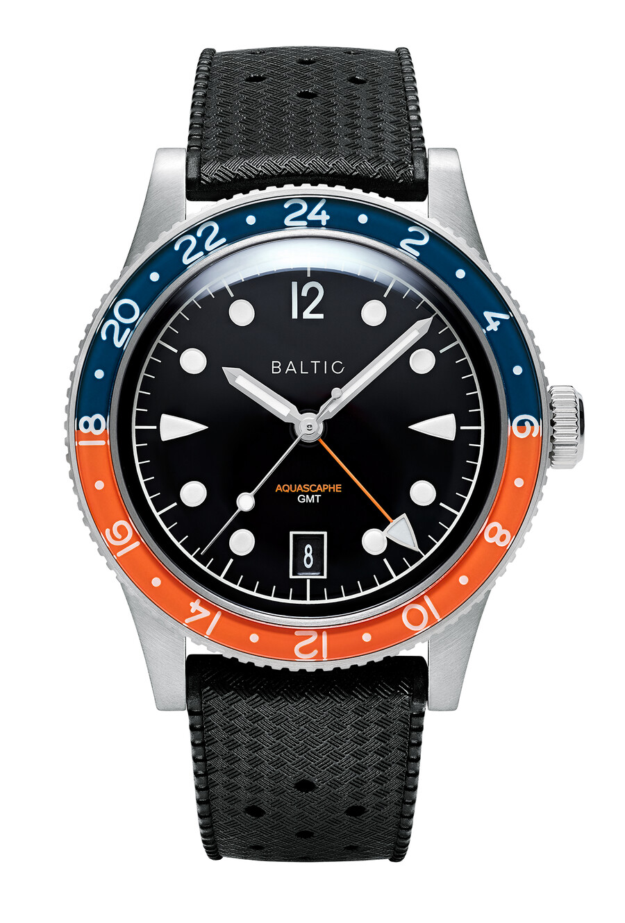 aquascaphe gmt orange - orologi baltici