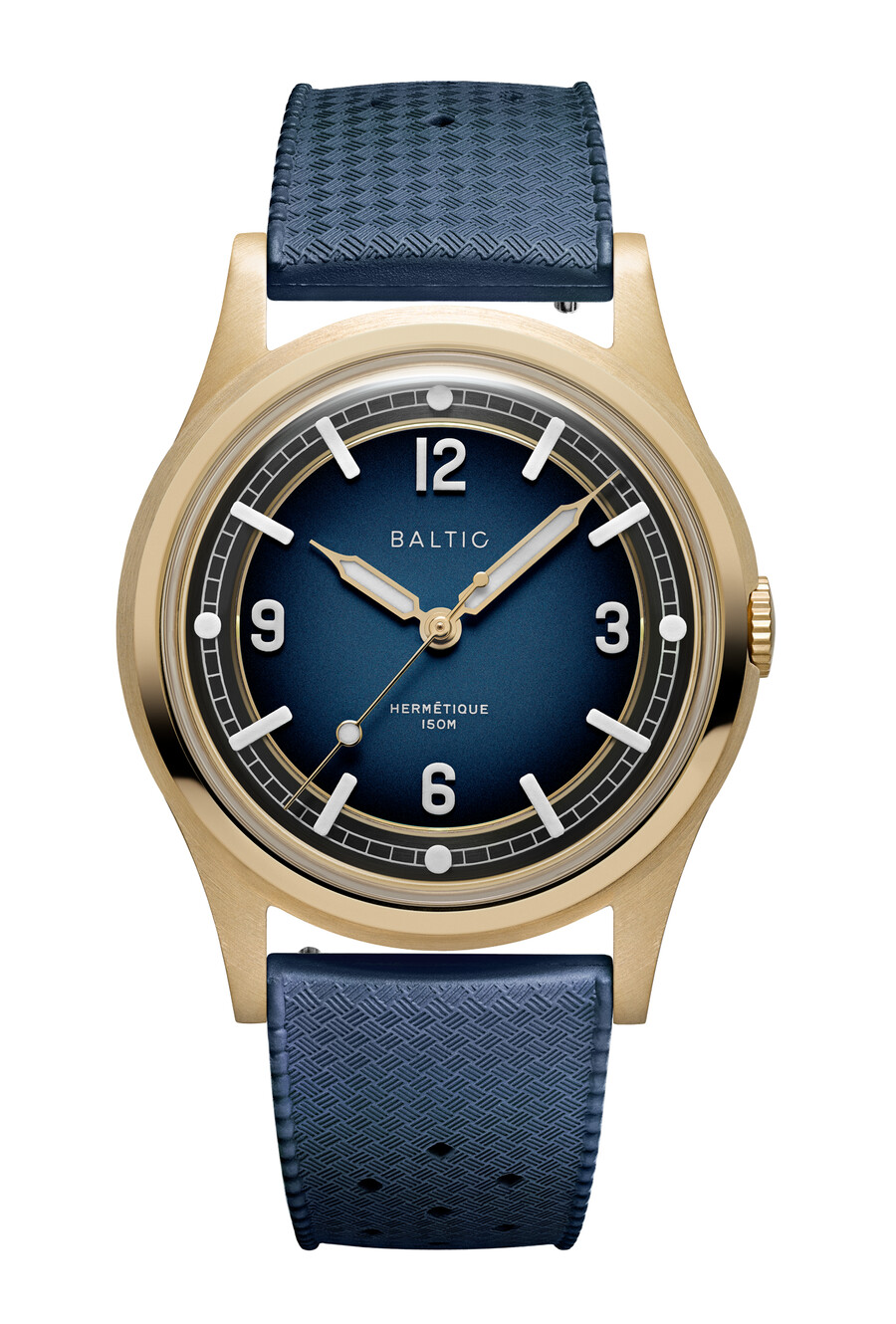 hermétique tourer bronze blue - orologi baltici